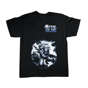 Metal Slug PS1 T-Shirt, Video Game Shirt, Vintage Graphic Tee, Unisex T-Shirt, Dark Aesthetic Tee, Distressed Gamer Gift, Vintage Gamer Streetwear Menswear Top