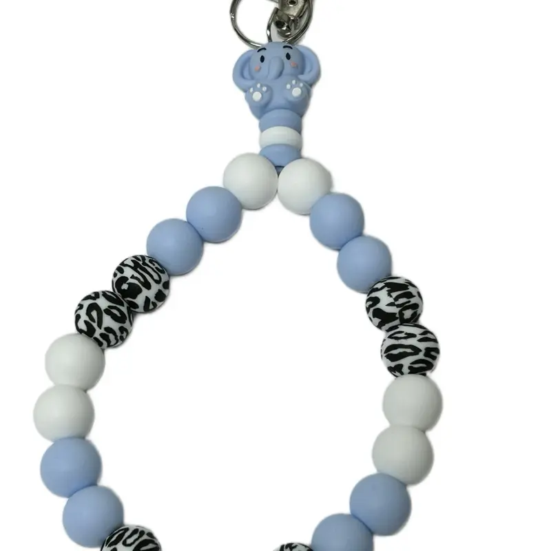 Teardrop wristlets- Colorful Keychains for practical use with flair. (Claim on Live) Choking hazard due to small parts and beads.
