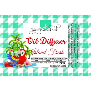 Island Fresh Hanging Car Diffuser & Refills