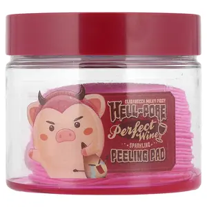 Elizavecca Milky Piggy, Hell-Pore, Perfect Wine Sparkling Peeling Pad , 30 Sheets, 6.76 fl oz (200 ml)