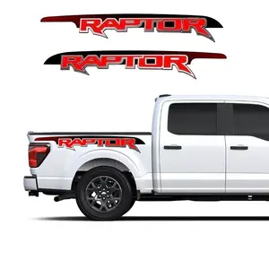 Raptor logo sticker for the tailgate of the F150; rear vehicle tailmark sticker box; Raptor body sticker; Raptor car decoration sticker modification