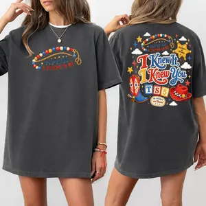 Comfort Colors “I Knew It, I Knew You” Graphic T Shirt, Infinity & Beyond Country Vintage Tee, Western Double Side Fan Shirt, Concert Outfit , Unisex Garment-Dyed Tee, Casual Clothing
