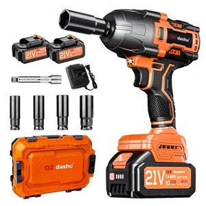 Professional Power Tool Set, Cordless Impact Wrench, 900Ft-lbs (1200N.m) 1/2" Brushless Impact Gun, 21V High Torque Power Impact Driver m power impact gun