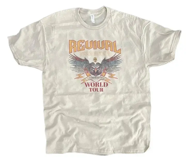 Revival World Tour on Sand Tee