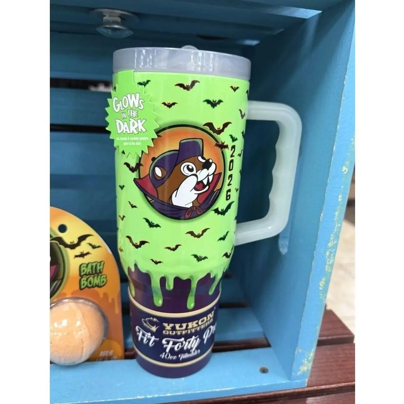 2026 NEW Buc-ee’s Halloween N' The Dark Tumbler 40oz With Handle