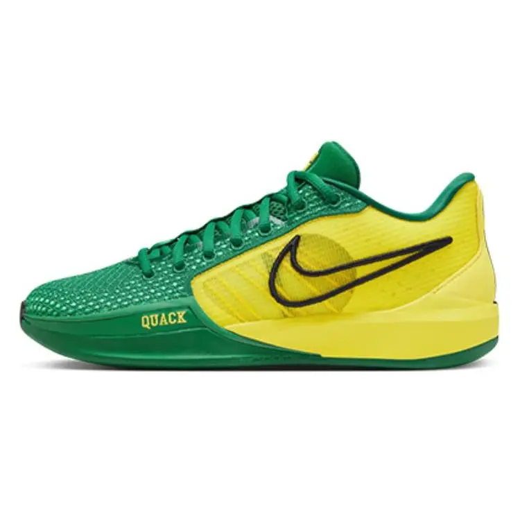 Nike Sabrina 1 Ep Oregon Ducks' Versatile Comfort Mid Top Basketball Shoes Women's FQ3389-300