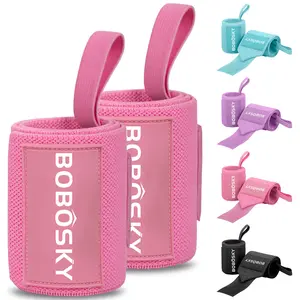 Fitness Wrist Guard Women's Power Lift Bench Press Anti-Sprain Professional Sports Pressurized Power Band Wrist Wrap Elastic Bandage