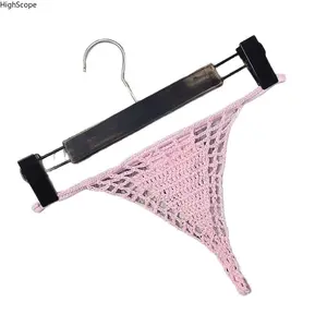 Stylish Crochet Net Bikini Bottom Women Comfortable Breathable Handmade Beachwear