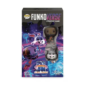 Funko Pop! Funkoverse Strategy Game Space Jam: A New Legacy LeBron James & Bugs Bunny ** 2-Pack Vinyl Figure
