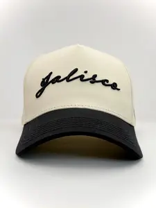 " JALISCO "  Signature Cap ( Cream / Black )