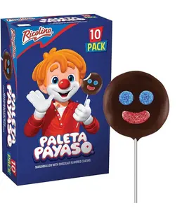 Ricolino paleta payaso marshmallow lollipop