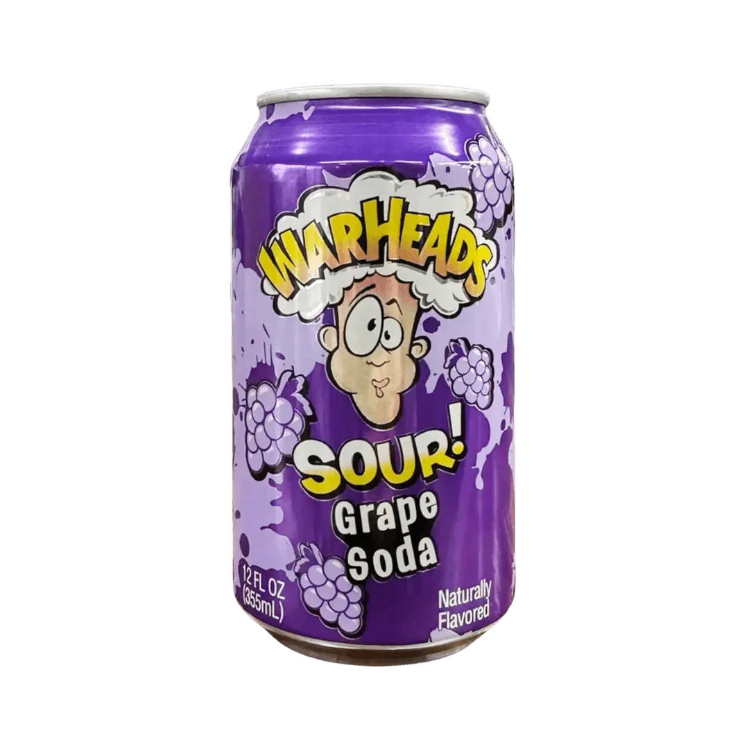 Warheads Sour Grape Soda Warheads Sour Grape Soda