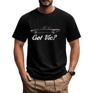 100% Cotton Crown Victoria Tee Shirt | Got Vic? T-Shirt