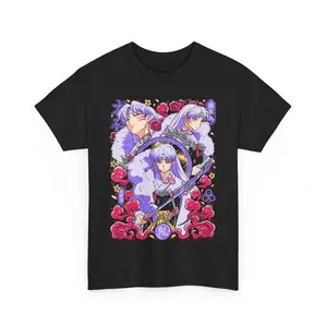 Vintage Sesshomaru Inuyasha Anime Graphic Tee, Japanese Manga Art Shirt, Unisex Otaku Style Top, Anime Lover Gift T-shirt