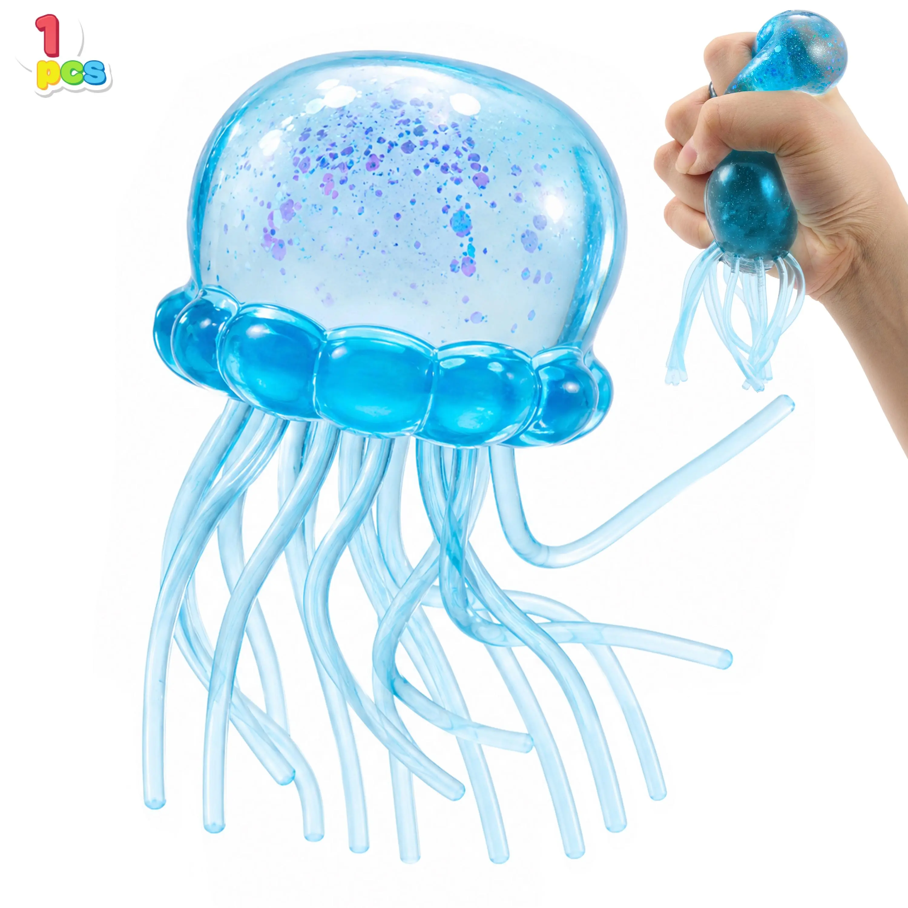 1PCS Blue Jellyfish 