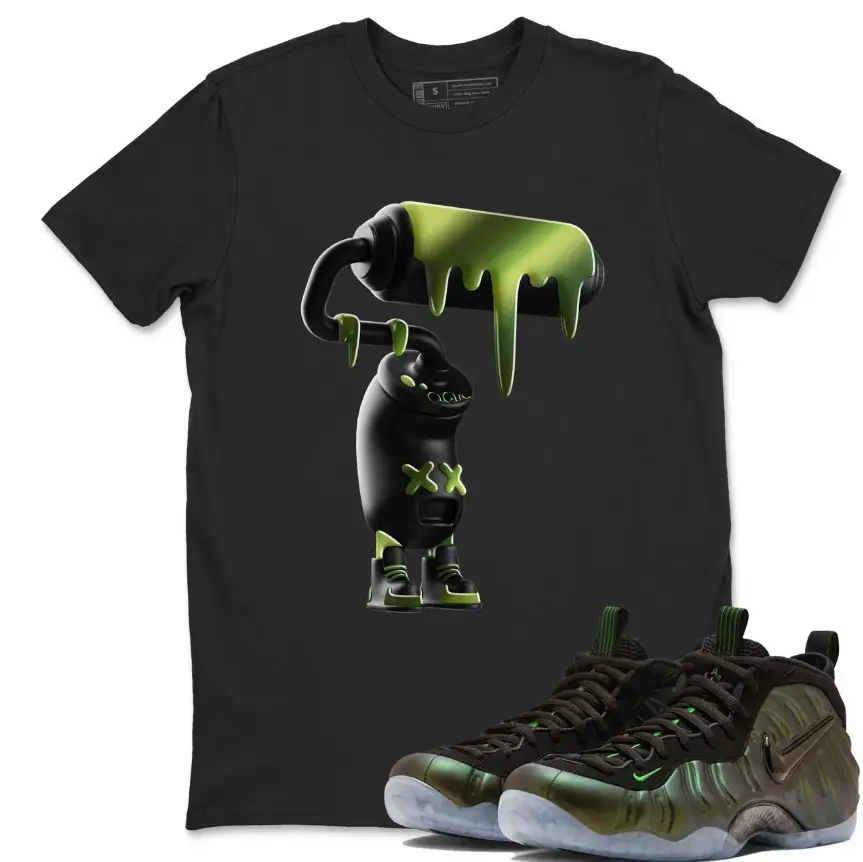 Foamposite One Pine Green Shirt, Foamposite Green Shirt, Design Printed T-Shirt, Unique Graphic Tee, Unisex Shirt Gift, Size S-5XL
