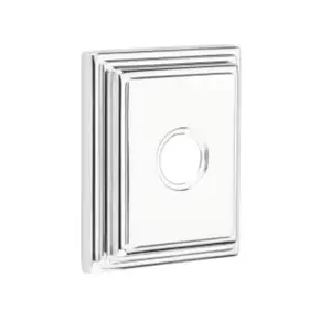 Emtek 8161.RA.TR.LH Passage , Wilshire Rosette , R-Bar Stem , Tribeca Handle LH