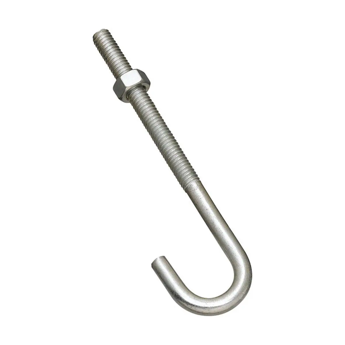 National Manufacturing 5706676 Zinc Plated J-Bolt, 0.31 x 5 in. Single Bolt