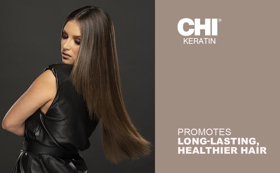 CHI Haircare Keratin Silk Infusion Hair Treatment - 2 Fl Oz, Moisture Boost Formula, Ideal for Palm Apply on Towel-Dry Hair