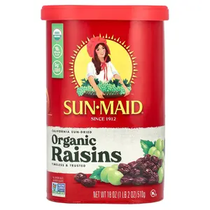 Sun-Maid California Sun-Dried Organic Raisins, 18 oz (510 g)