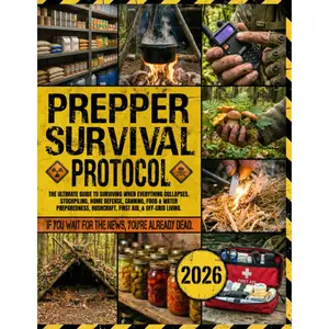 The Prepper Survival Protocol: The Ultimate Guide to Surviving When Everything Collapses | Stockpiling, Home Defense, Canning, Food & Water Preparedness, Bushcraft, First Aid, & Off-Grid Living