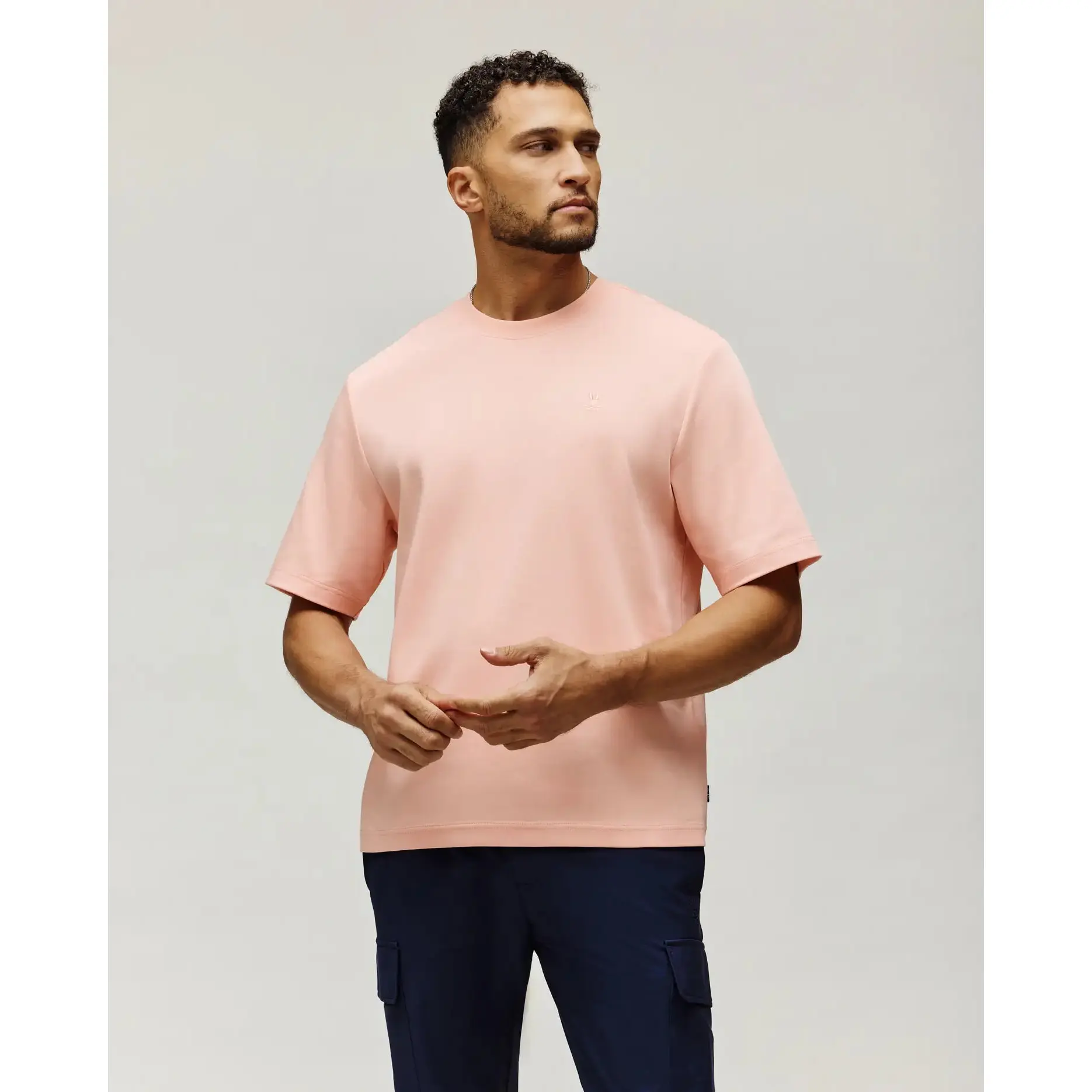 MENS ADAM INTERLOCK TEE - MT0200093