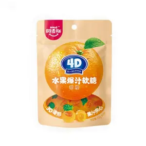 Amos 4D Fruit Gummies - Orange 65g (China)