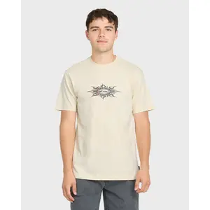 Blazing Short Sleeve Knit T-Shirt - Bone White