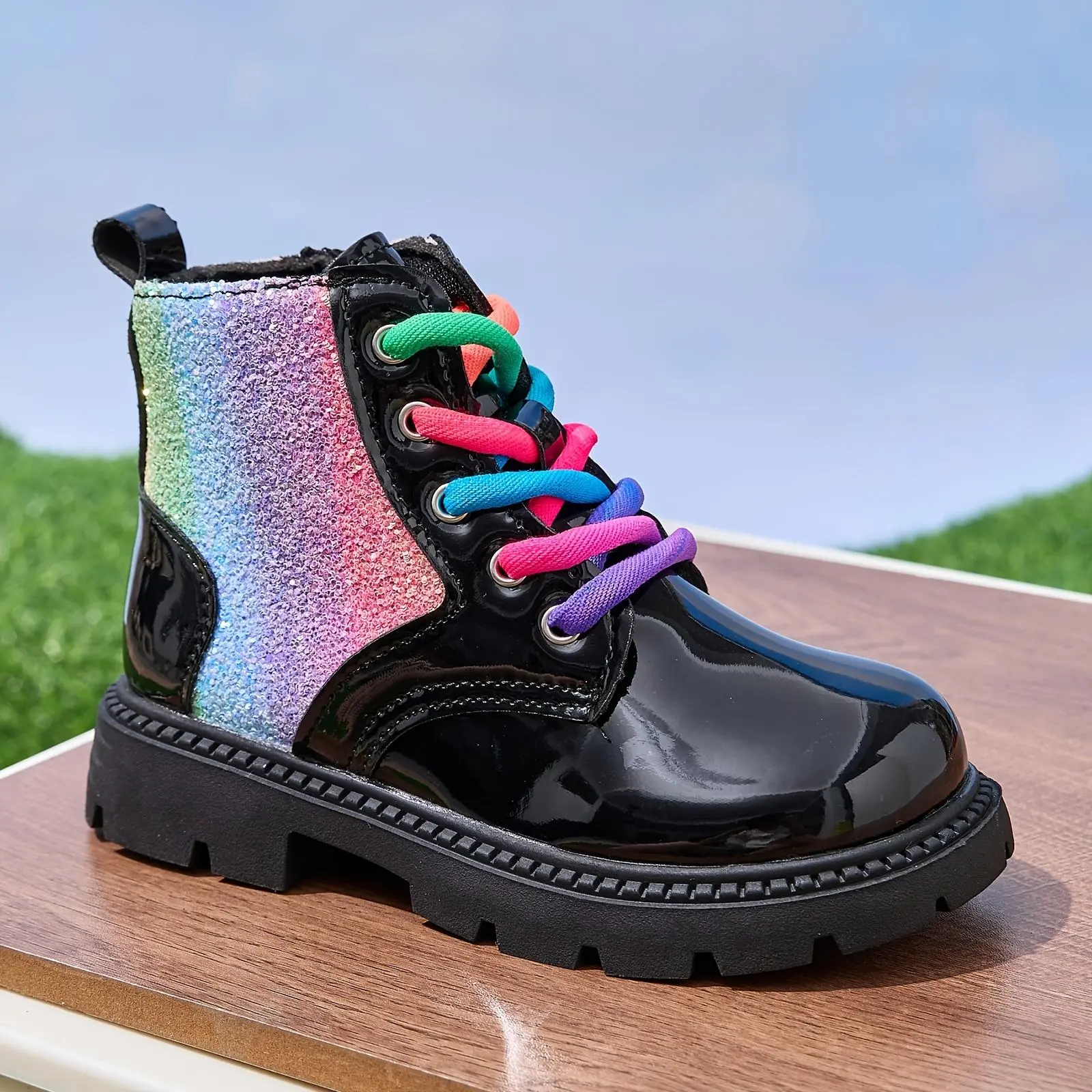 Girls’ boots, children’s boots, outdoor boots, girls’ mid-calf boots, thickened boys’ boots
