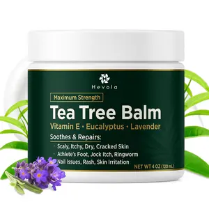 Tea Tree Antifungal Balm – Soothing & Fast-Acting Relief for Athletes Foot, Jock Itch, Dry Cracked Skin, and Rashes – Natural Healing Ointment for Feet & Body