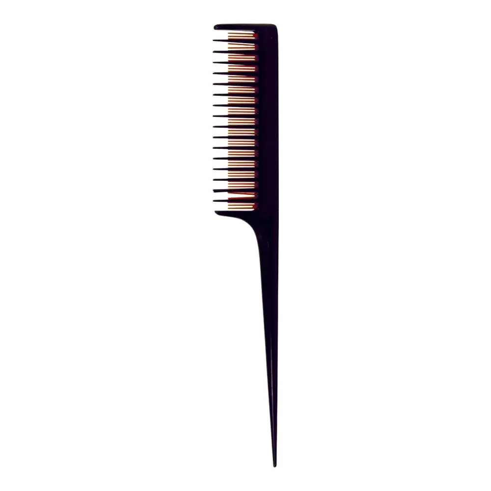 Salonchic 8-in Triple Teasing Hair Comb, Professional Hair Tool for Haircare & Styling, Hair Tools