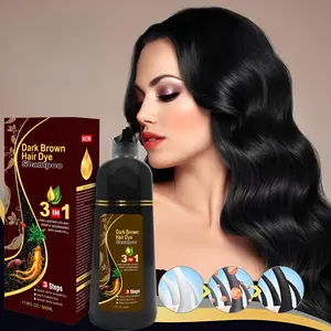 500ml Hair Dye Shampoo, 1 Count Fast Hair Dyeing Shampoo, Hair Care & Styling Product for Women & Men, Suitable for All Hair Types, Hair Coloring, Haircare