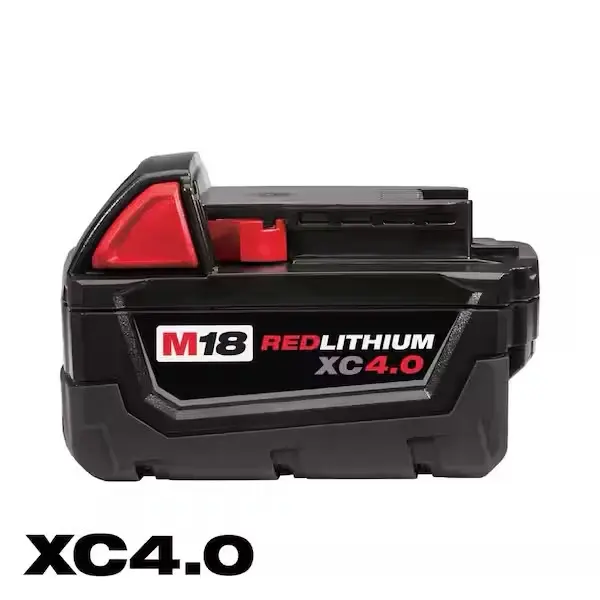 Milwaukee M18 18-Volt 4.0 Ah Lithium-Ion XC Extended Capacity Battery Pack