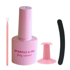 Sparkle & Co. Fairy Treatment For Dip Powder, Gel Polish, Nail Polish, Magically Takes Away Color Nail Art Nail Care