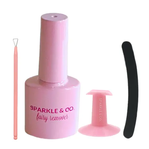 Sparkle & Co. Fairy Treatment For Dip Powder, Gel Polish, Nail Polish, Magically Takes Away Color Nail Art Nail Care