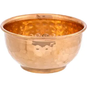 Pure Copper Hammered Offering Bowl For Altar Use Meditation Yoga Burning Incense Rituals Incense Smudging Decoration
