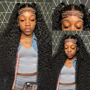 Wig cap 13*4 lace front styleBlack piano color 28 inch small roll 1812 Simulated human hair supernatural hair extensions28inch Protein filament Feather hair extensions and synthetic hair Deep rolling 22inch
