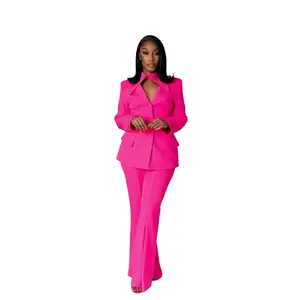 Monet Hot Pink Power Suit