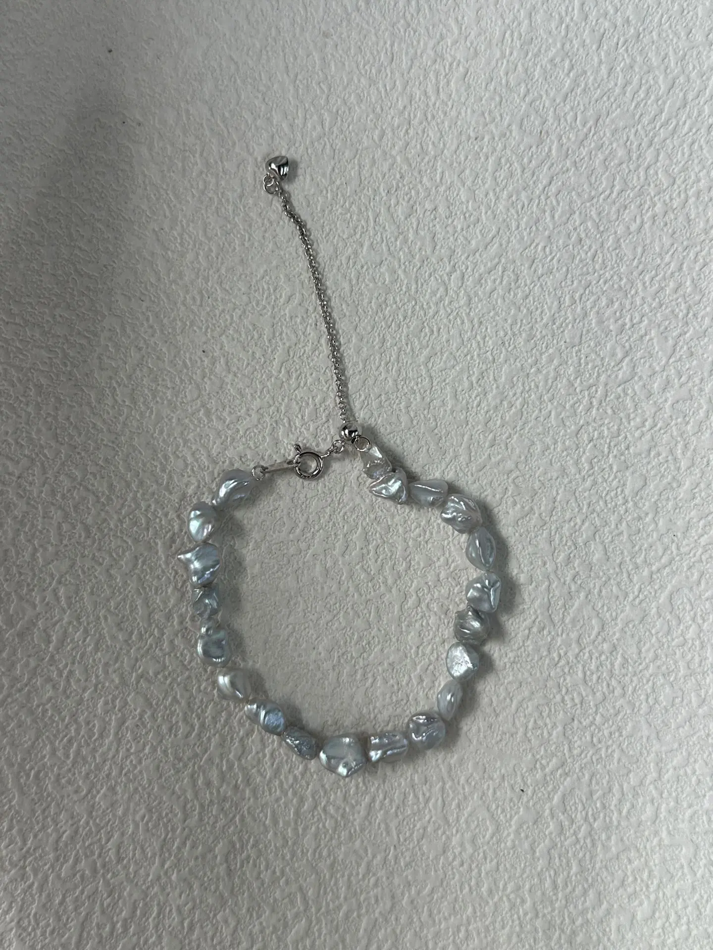 aroque Keshi Pearl Bracelet | 925 Sterling Silver