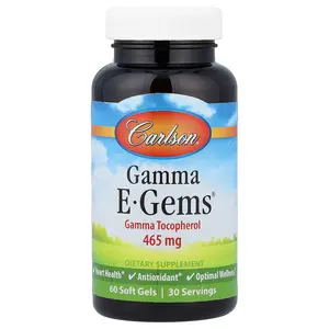 Carlson Gamma E-Gems®, 60 Soft Gels