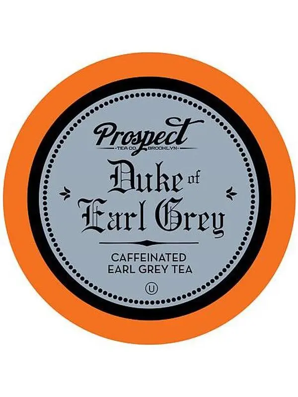 Prospect Tea Duke Of Earl Grey Tea Pods for Keurig 40-Count