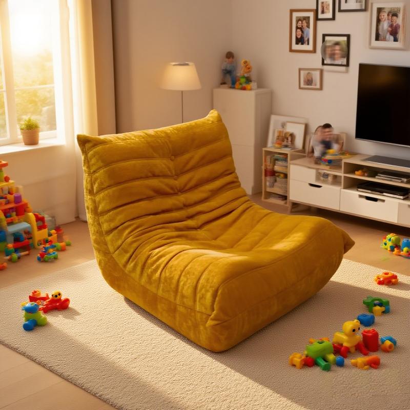 PopupSofa Caterpillar Sofa Compression Sofa | Breathable Soft  Single Sofa  Easy to assemble easy to move for Living Room Apartment Office