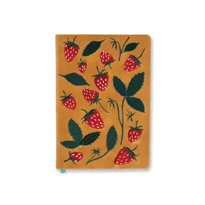 Elana's Berries Embroidered Journal