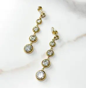 Olivia drop earrings GLD Olivia drop earrings GLD
