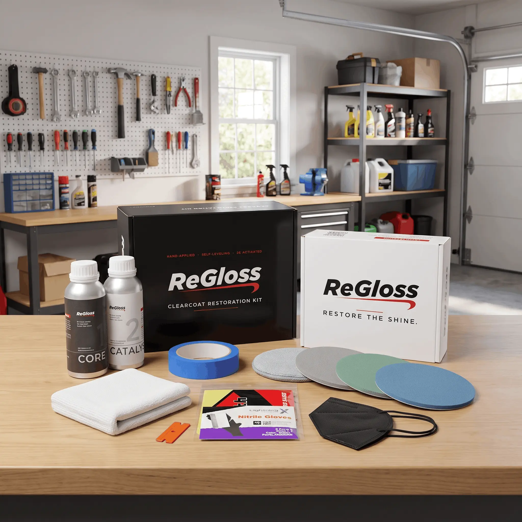 ReGloss 2K DIY Clear Coat Restoration Kit