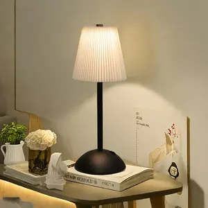Nordic Style Touch Dimmable Iron Art Table Lamp, Modern Minimalist Design, Perfect for Bedroom, Bedside, Dining Room, Outdoor Parties, Led Desk Lamp