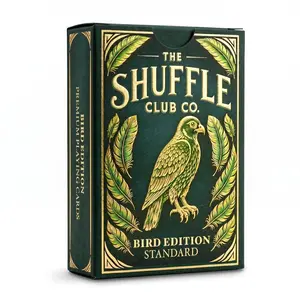 Shuffle Club Co Birds Playing Cards – Hand-Illustrated Avian Deck