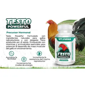 Vitofarma Testo powerful Gallos/Rooster para animales - 100 tabletas