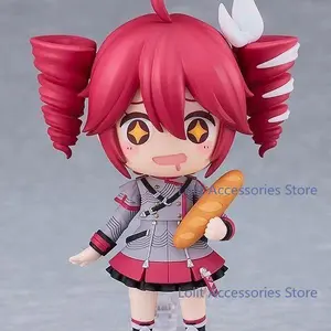Kasane Teto Anime Q Version PVC Figure Doll Model Toy Cosplay Figurine Stand Model Desk Display Decor Standing Birthday Gift