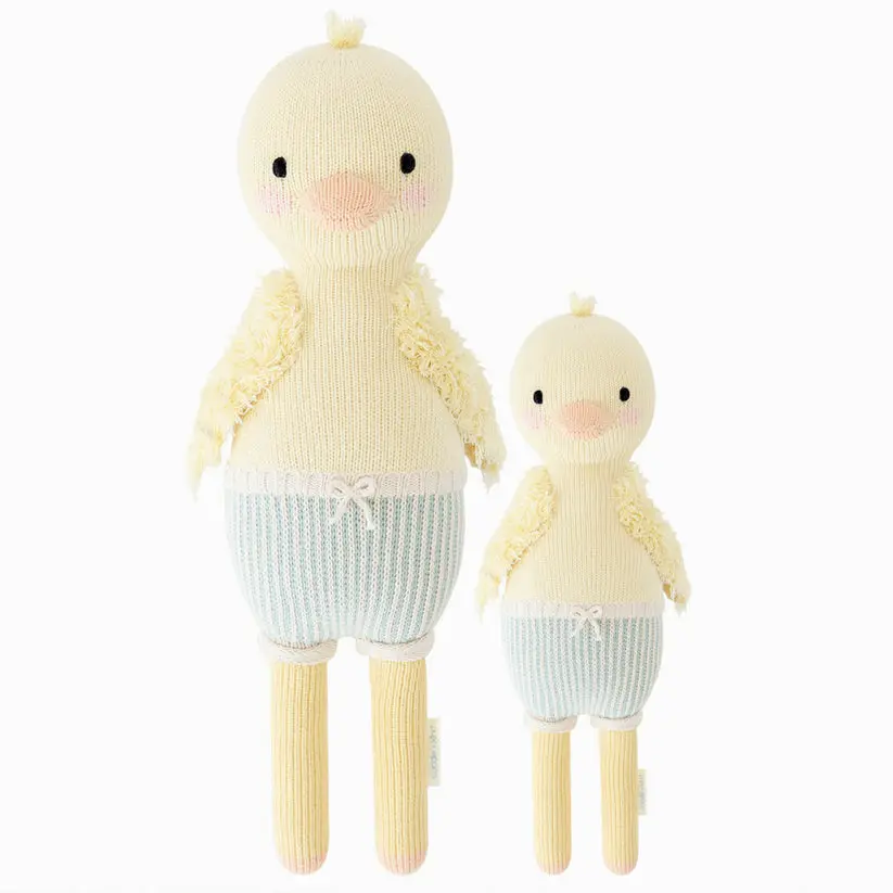 Cuddle + Kind Finley Duckling - Soft Plush Toy with Comfortable Design and Cute Features